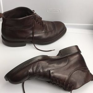 Cole Haan high top QUALITY leather loafers boots